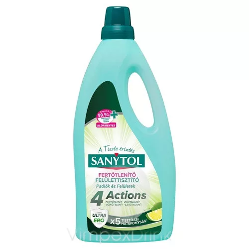 Sanytol felülettisztító 1l 4actions