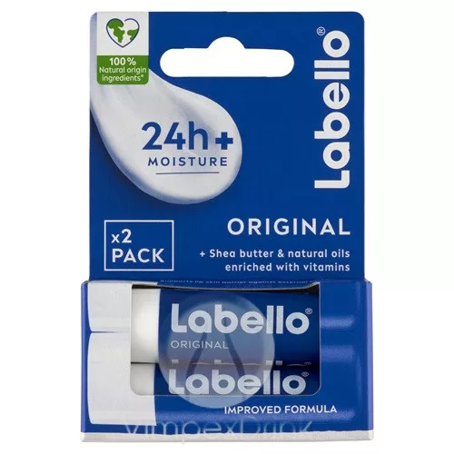 Labello ajakápoló 2x4,8g Original duo