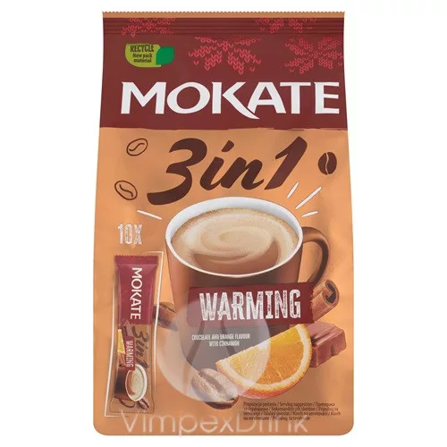 Mokate 3in1 csoki-narancs-fahéj 10*17g
