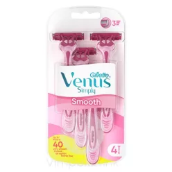 Gillette Venus3 eldobh.női borotva 4db
