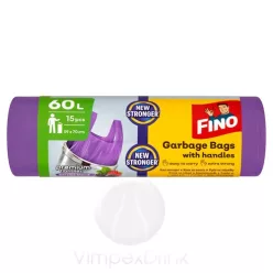 FINO Szemeteszsák Smart Handles 60L/15