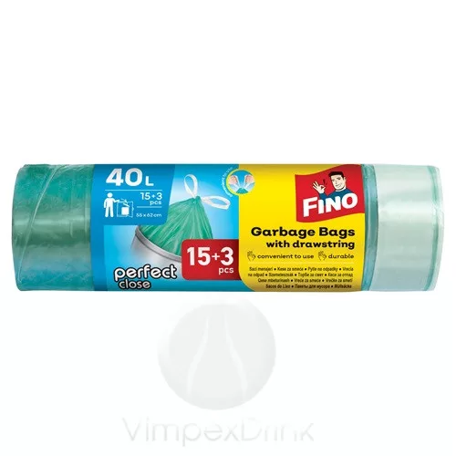 FINO Szemeteszsák Perfect Close 40L