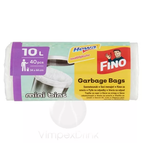 FINO Szemeteszsák mini 10L 40db