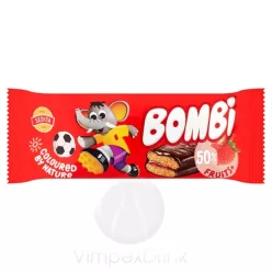 Bombi puszedli szelet - epres 50g /18/