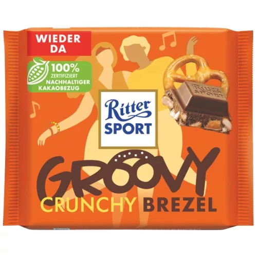 Ritter Sport Bretzel tejcs.perecdarab.100g