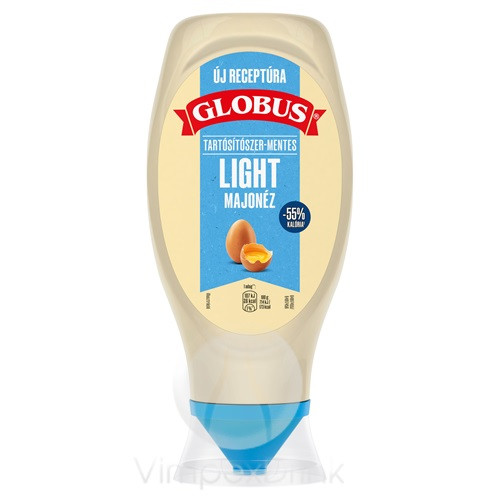 Globus majonéz 441g Light flakonos