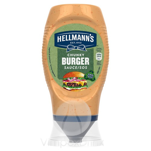 Hellmann's szósz 258g Chunky Burger