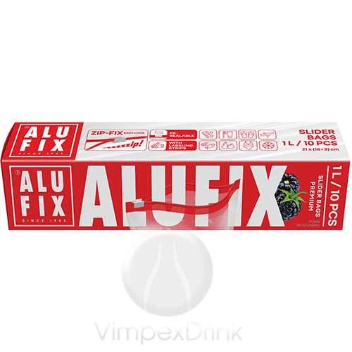 Alufix Frissentartó tasak 1L Zipzáras k