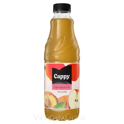 COCA Cappy Őszibarack 1l PET - DRS