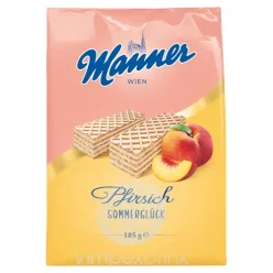 Manner őszibarackos nyári ostya 185g /12/
