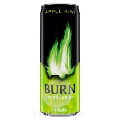 COCA Burn Apple-Kiwi 0,25l CAN - DRS