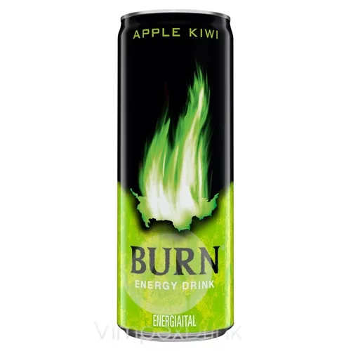 COCA Burn Apple-Kiwi 0,25l CAN - DRS