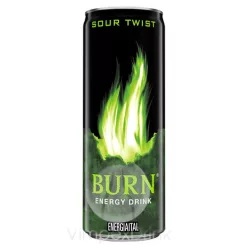 COCA Burn Sour Apple 0,25l CAN - DRS