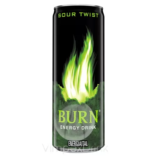 COCA Burn Sour Apple 0,25l CAN - DRS