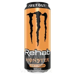 COCA Monster Rehab Peach 0,5l CAN-DRS