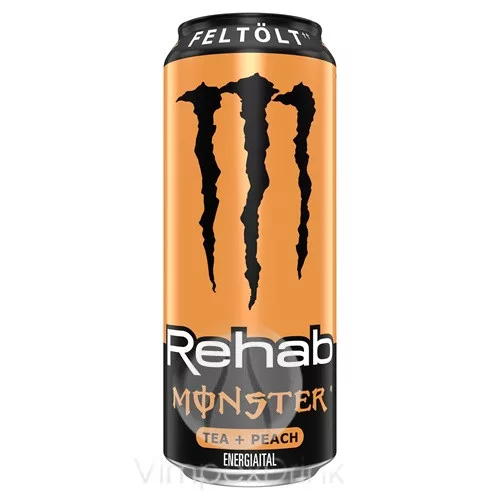 COCA Monster Rehab Peach 0,5l CAN-DRS