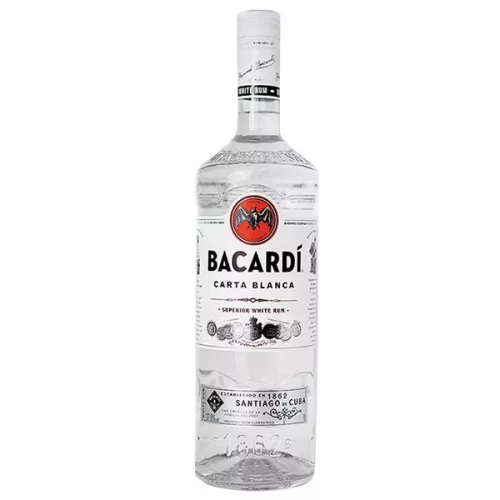 BAC Bacardi CartaBlanca rum1l 37,5%-DRS
