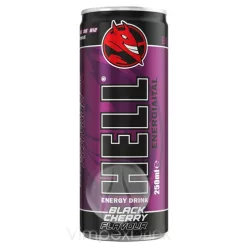 HELL energiaital Black Cherry 0,25l - DRS