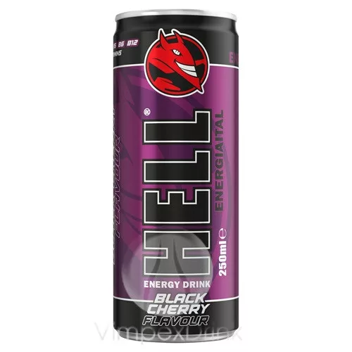 HELL energiaital Black Cherry 0,25l - DRS