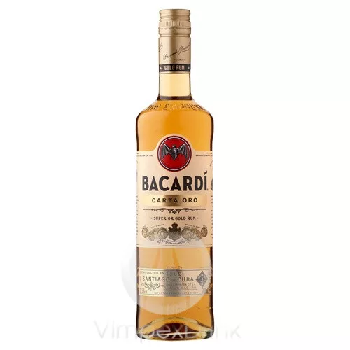 BAC Bacardi Carta Oro rum 0,7l 37,5%-DRS