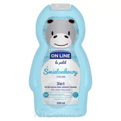 On Line tusfürdő 350ml Kids Krém