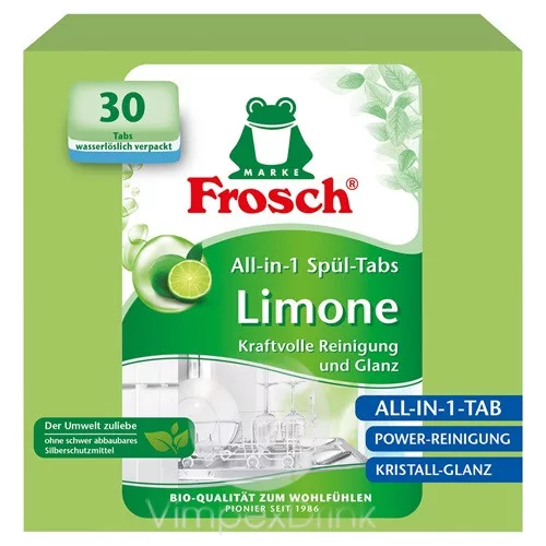 Frosch Mosogatógép tabl.Z.citrom 30db