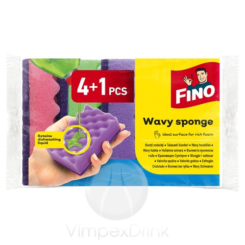 Fino Hullámos Szivacs 4db