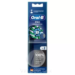 Oral-B elekt. fogkefe pótfej Black X 2db