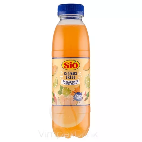 SIO CitrusFriss dinnye-lime 11% 0,4l-DRS
