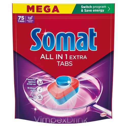 Somat m.gép tabletta 75db All'in'1 Reg.