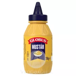 globus mustár 250g flakonos