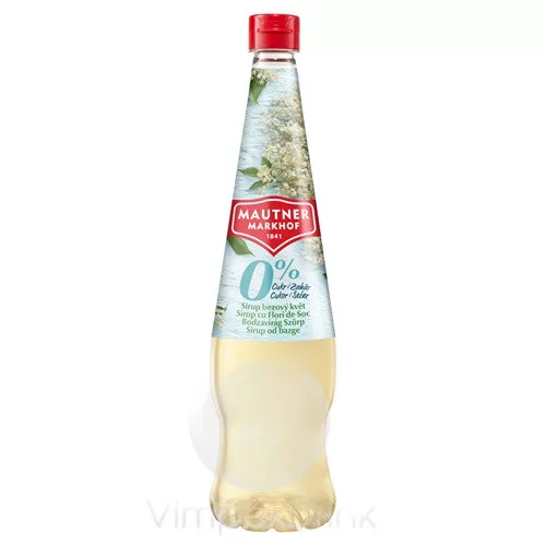 MAUTNER Bodza szörp 0% cuk. 700ml DRS