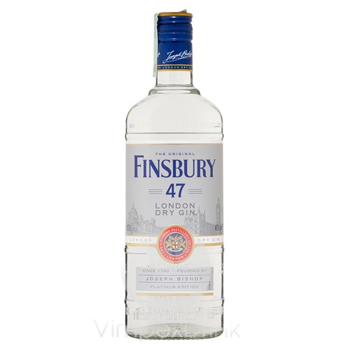 HEI Finsbury Platinum Gin 0,7l 47%-DRS