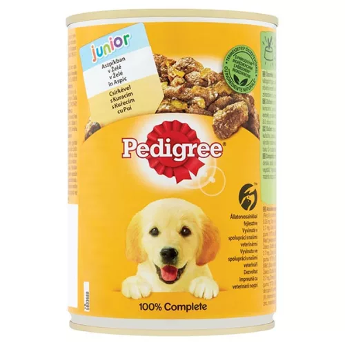 Pedigree konzerv 400g csirke junior /24/
