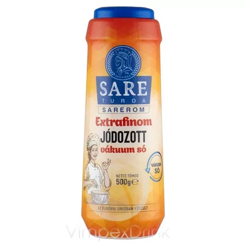 sarerom vákuum só jód.500g sószóróval