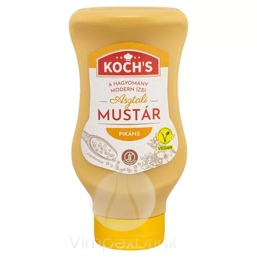KOCH's Asztali Mustár 500g ÚJ