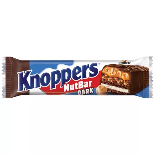 Knoppers NutBar Dark töltött ostya 40g