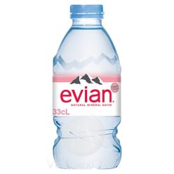Evian Mentes Ásványvíz 0,33l PET DRS