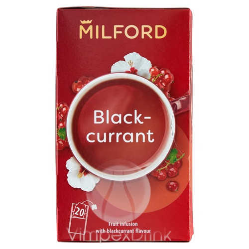 Milford Feketeribizli ízű gyümölcstea 35g