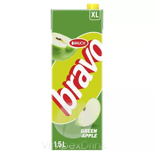 Rauch Bravo Zöld Alma 1,5l TETRA