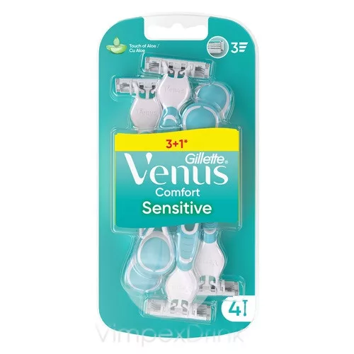 Gillette Venus3 eldobh.női btva 4db Sens.