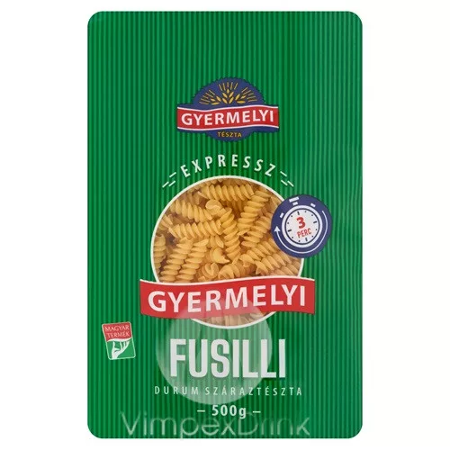 Gyermelyi Expressz Fusilli durum 500g