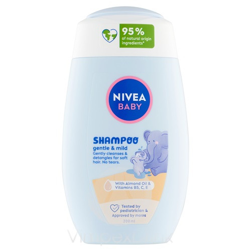 Nivea Baby sampon 200ml Gyengéd