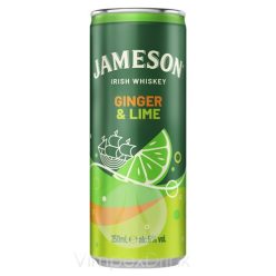 Jameson Ginger+Lime 0,25l 5%-DRS