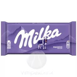 MILKA Alpesi tejcsokoládé táblás 90g /25/