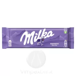 MILKA Alpesi tejcsokoládé táblás 250g/17/
