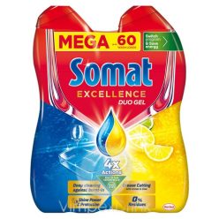 Somat m.gép gél 2x540ml Excellence Lem.