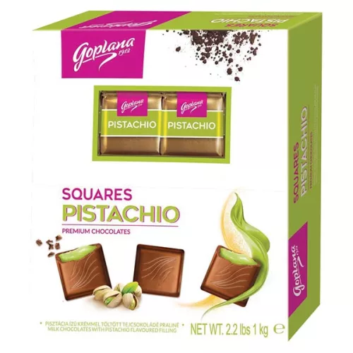GOPLANA kocka alkoh.pral.pisztácia íz1kg