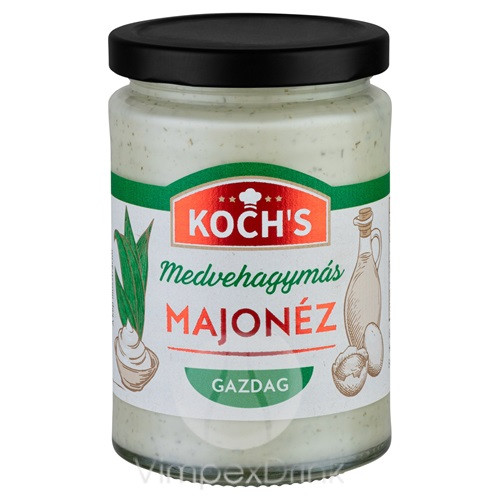 Koch’s Majonéz medvehagymával 310g