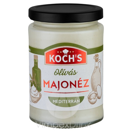 Koch’s Majonéz olívaolajjal bogyóval310g